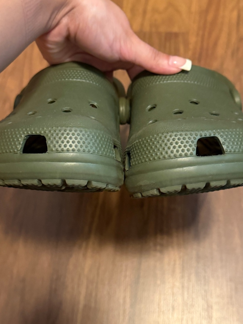 Green Classic Clog Crocs - Picture 4 of 5